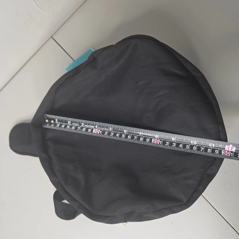 Narwey Makeup Bag Women OS Black Canvas Drawstring Barrel Travel Organizer Tote